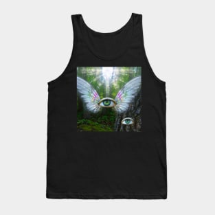 Dreamcore Eye with wings - Angel - Weirdcore dreamcore design Tank Top